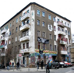 Das besetzte Haus Rigaer Straße/Liebigstraße